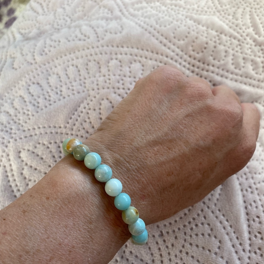 Beautiful amazonite bracelet - Picture 4 of 7